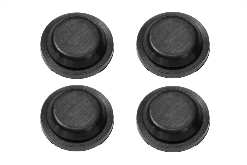 Diaphragm black (4pcs)